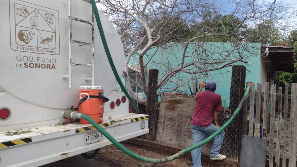 Apoya CEA Empalme a la población por suspensión del servicio derivado de daños por tormenta